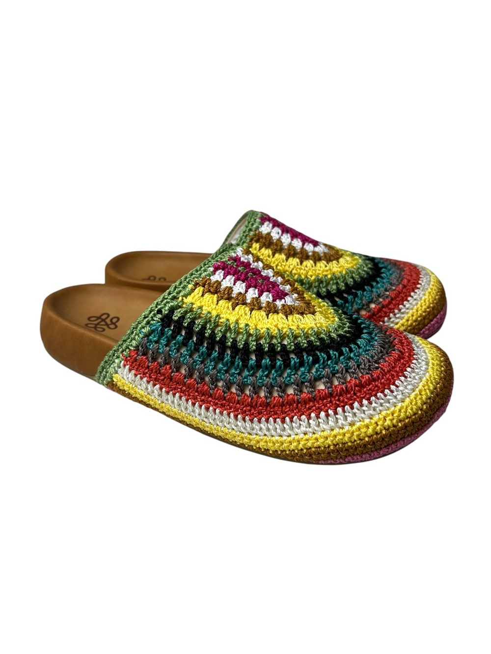 The Sak Bolinas NIB Island Dusk Size Women’s 6 Crochet Multicolor Clog Shoe
